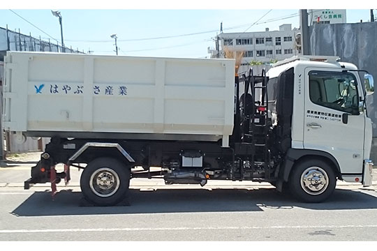 重機紹介　コンテナ車